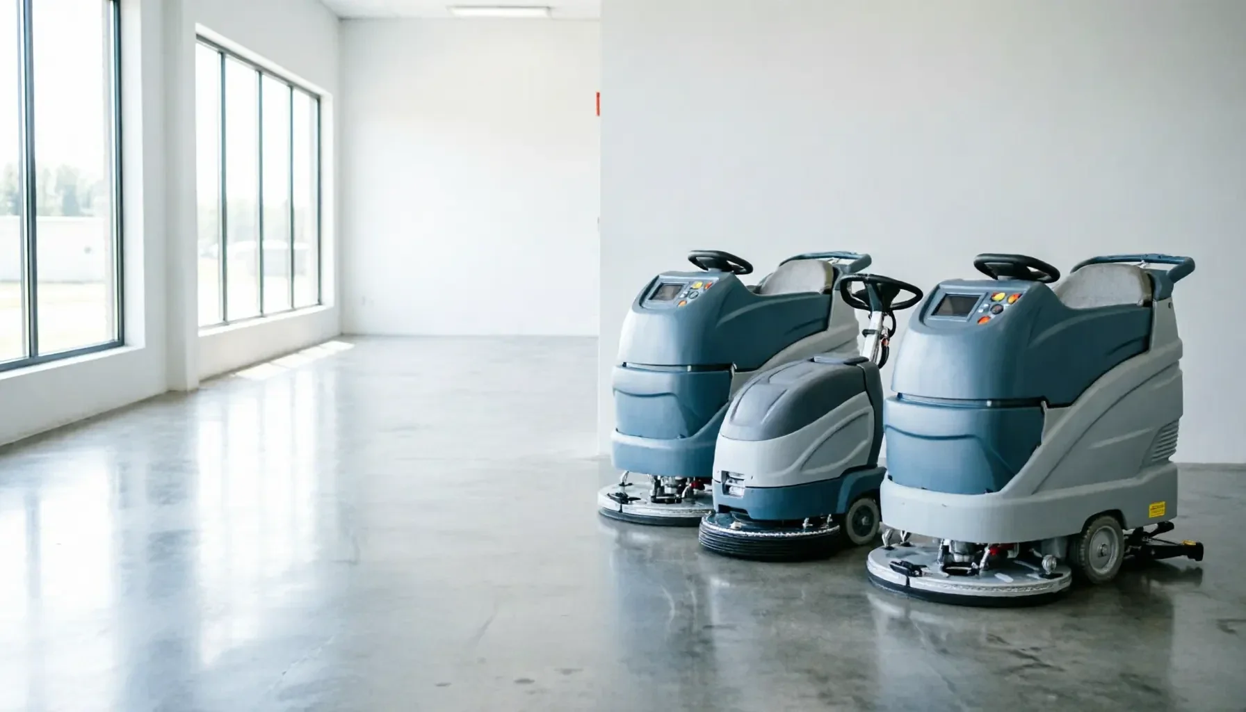Industrial cleaning equipment lineup